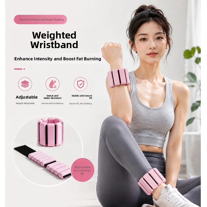 Yoga Sandbag Weight - Ayarlanabilir Ağırlıklı Silikon Bilek Sandbagı, Koşu,