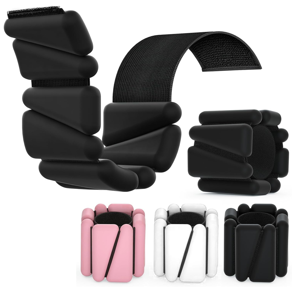 Pilates Yoga Combo - 2LBS/4LBS Ayarlanabilir Silikon Ayak Bileği ve