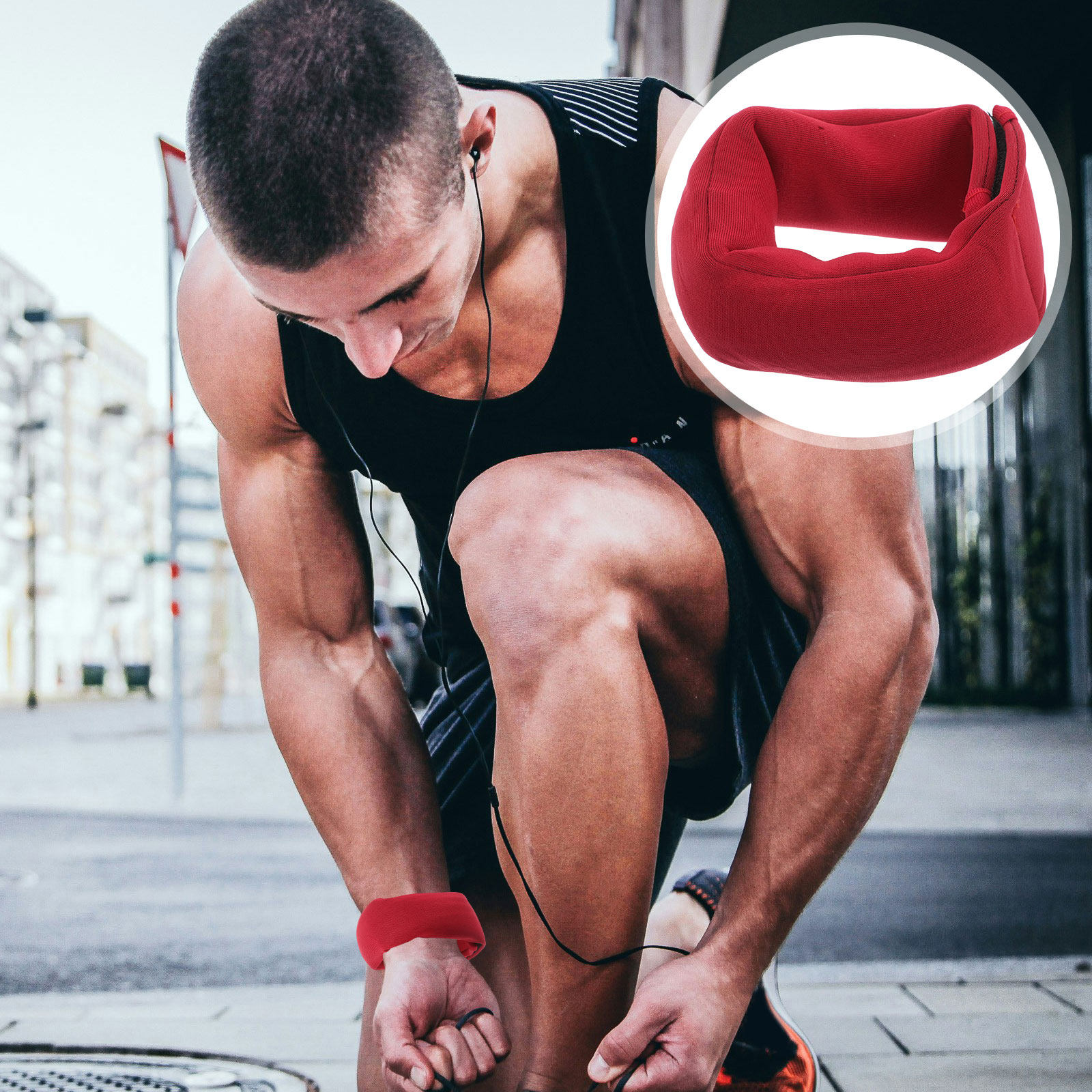 Yoga Sandbag Weight - Kadınlar ve Erkekler için Ayarlanabilir Ayak