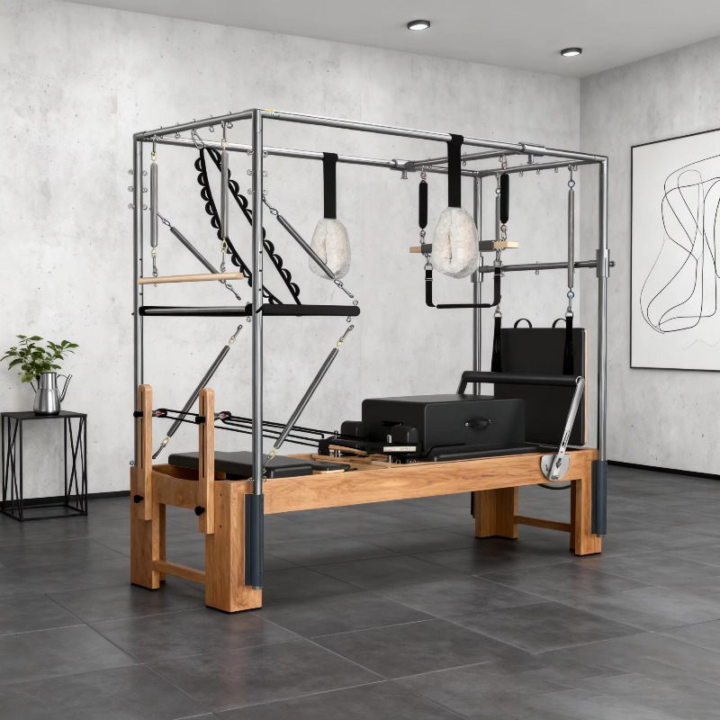 Pilates Yoga Combo - YIYIN Fabrikası Paslanmaz Çelik Akçaağaç Ahşap