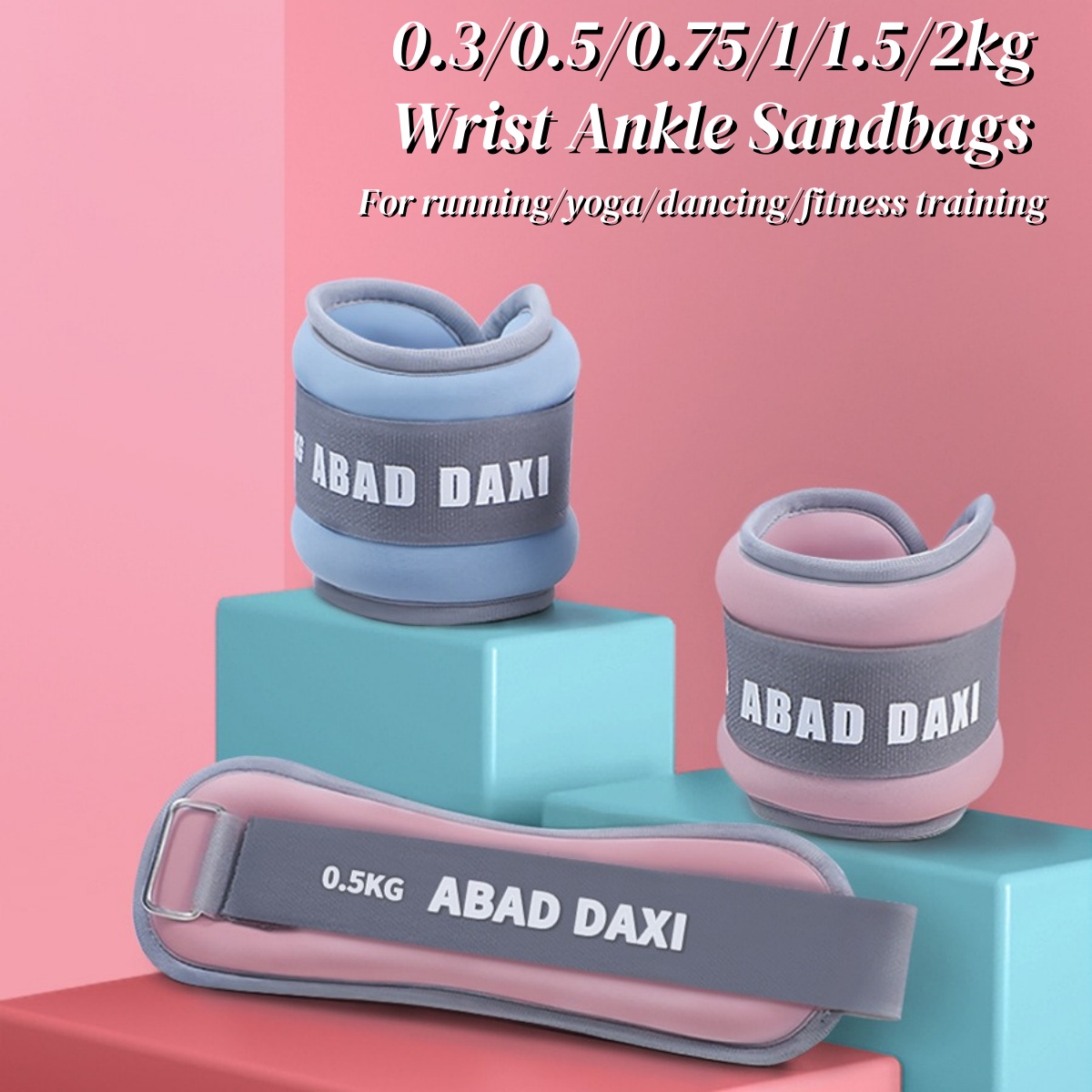 Yoga Sandbag Weight - 2 adet 0.3/0.5/1/2 kg Bilek Ayak
